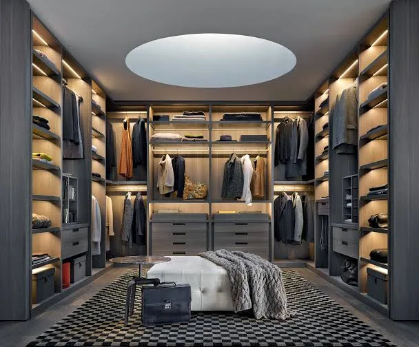 Closet aberto